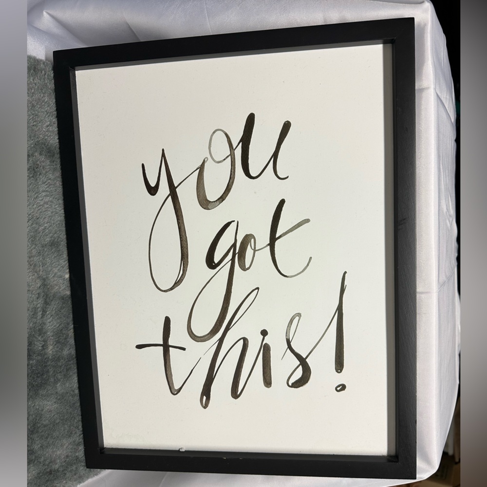 You Got This Wall Frame